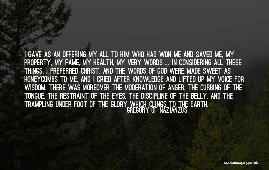 Gregory Of Nazianzus Quotes 1457904 Gregory Of Nazianzus Quotes 1457904