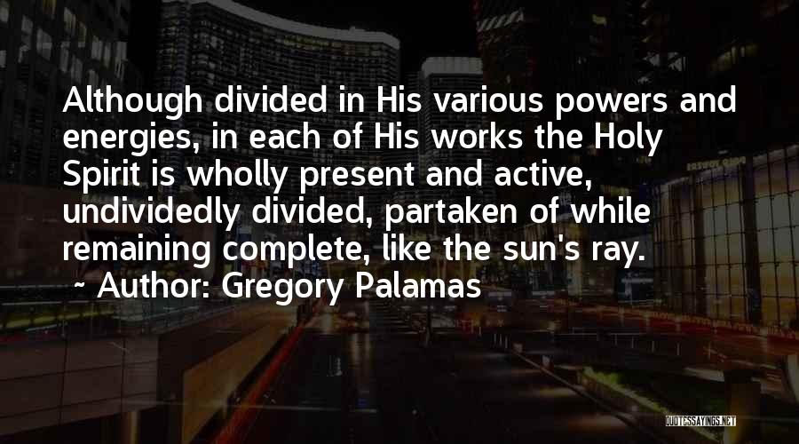 Gregory Palamas Quotes 1441159