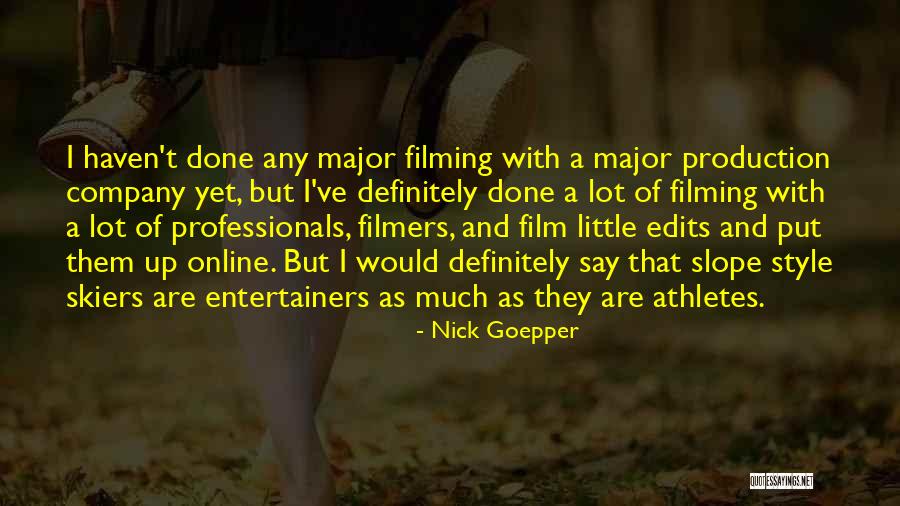 Grehan Ireland Quotes By Nick Goepper Grehan Ireland Quotes By Nick Goepper