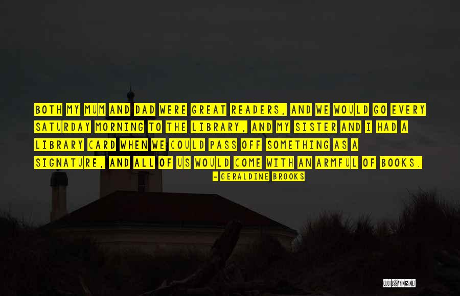 Greifenberger Quotes By Geraldine Brooks Greifenberger Quotes By Geraldine Brooks