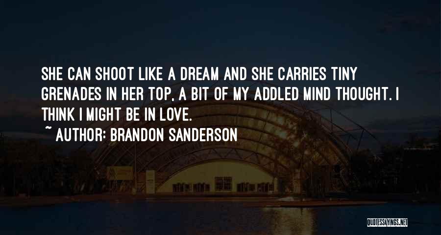 Grenades Quotes By Brandon Sanderson