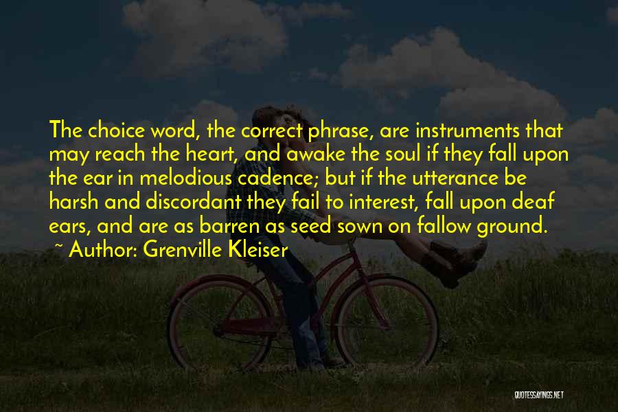 Grenville Kleiser Quotes 1100020