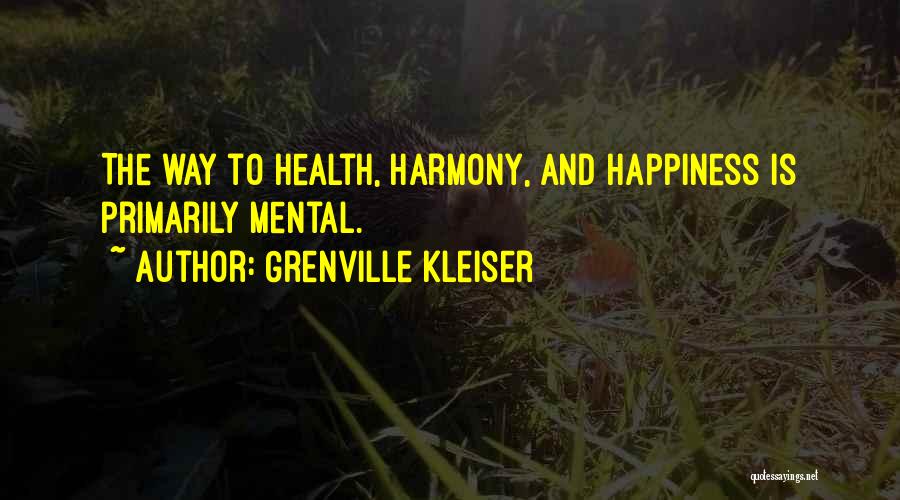 Grenville Kleiser Quotes 1877284