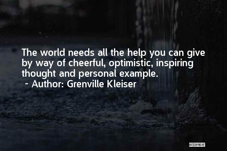 Grenville Kleiser Quotes 410375