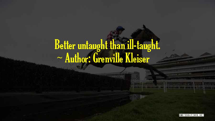 Grenville Kleiser Quotes 705860