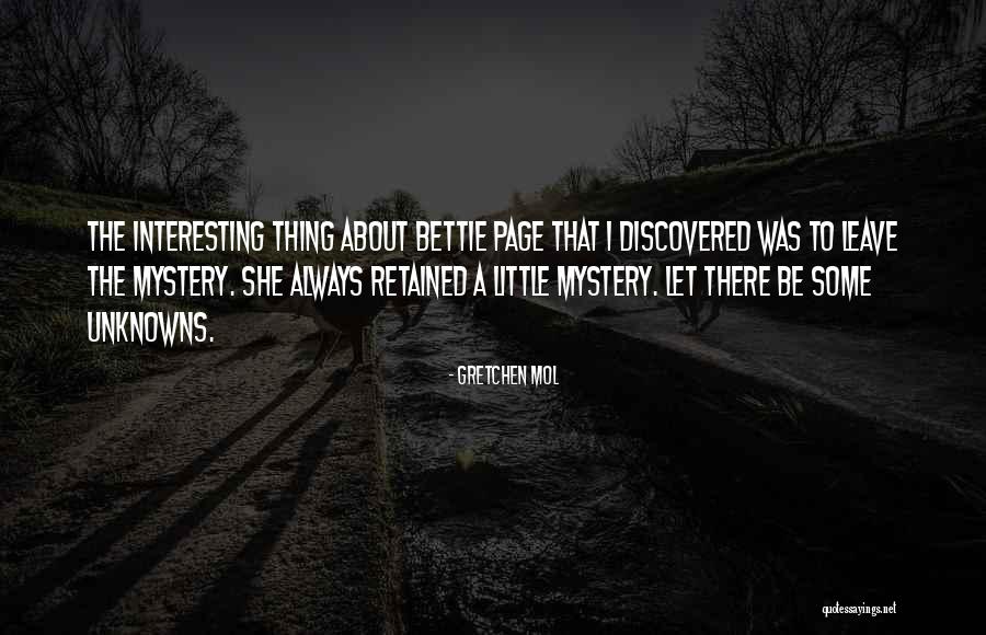 Gretchen Mol Quotes 271501 Gretchen Mol Quotes 271501