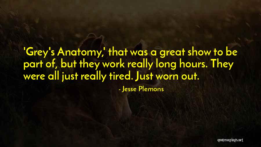 Grey Anatomy Quotes By Jesse Plemons