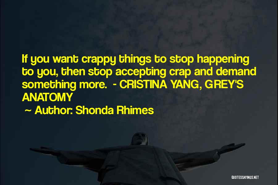 Grey Anatomy She's Gone Quotes By Shonda Rhimes