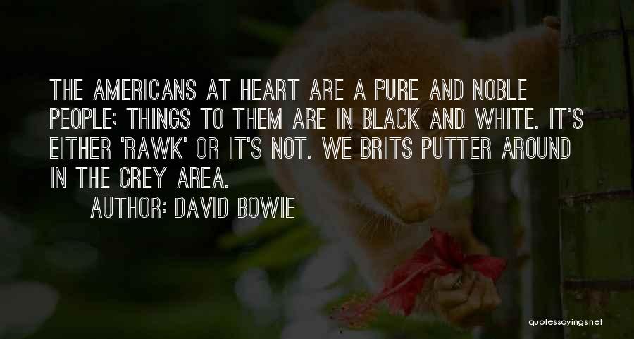Grey Area Quotes By David Bowie
