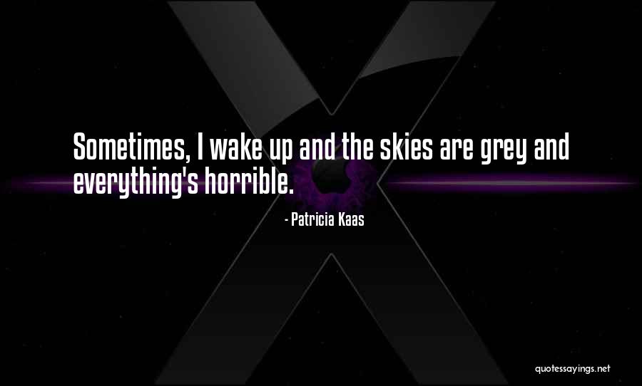 Grey Skies Quotes By Patricia Kaas