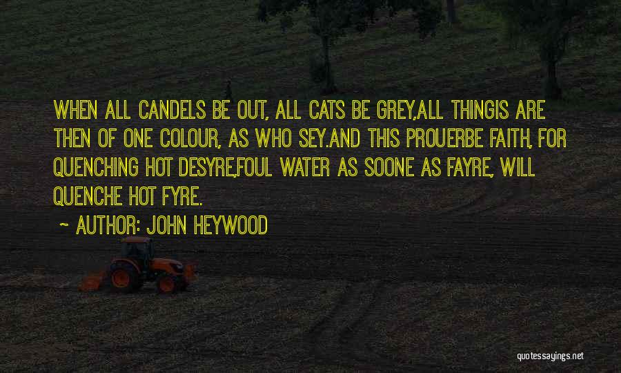Grey Water Quotes By John Heywood