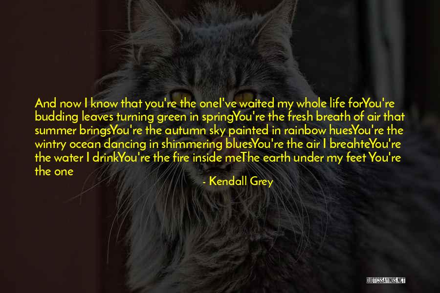 Grey Water Quotes By Kendall Grey