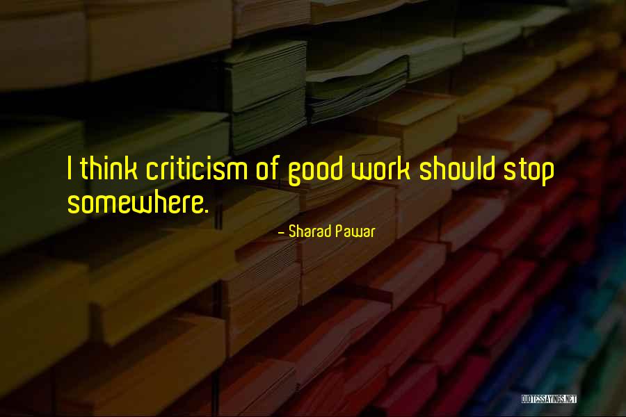Grgur Veliki Quotes By Sharad Pawar