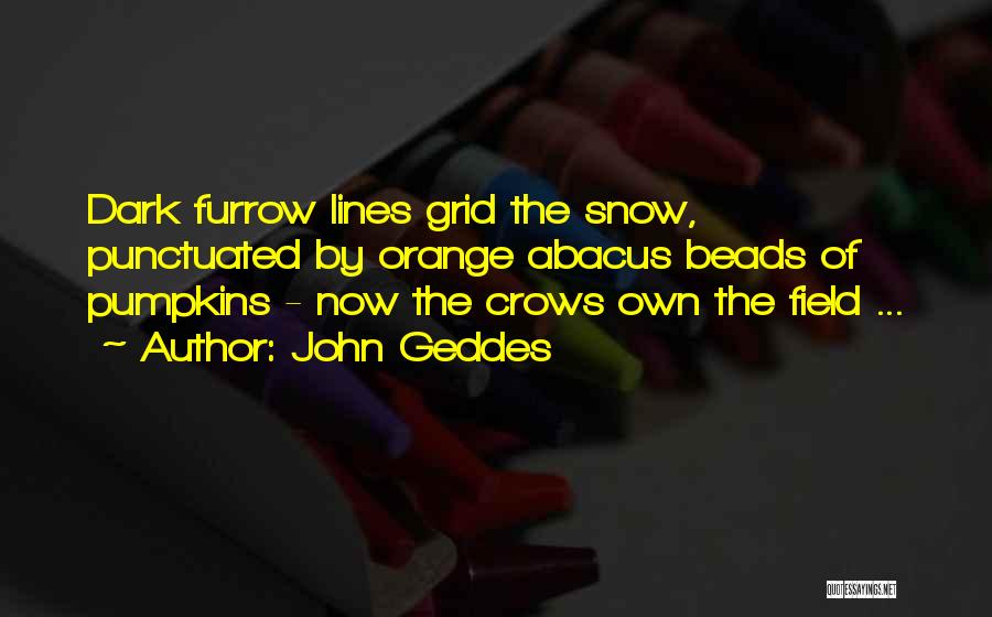 Grid Lines Quotes By John Geddes