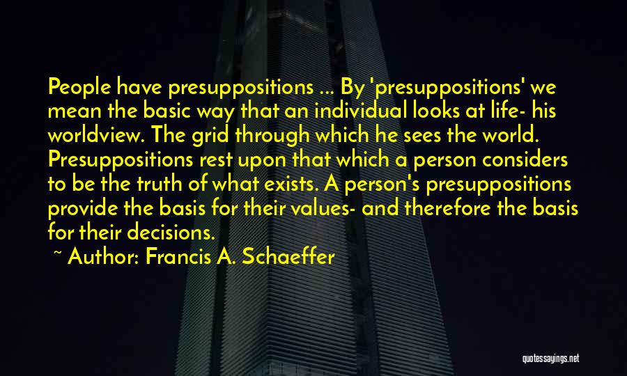 Grid Quotes By Francis A. Schaeffer