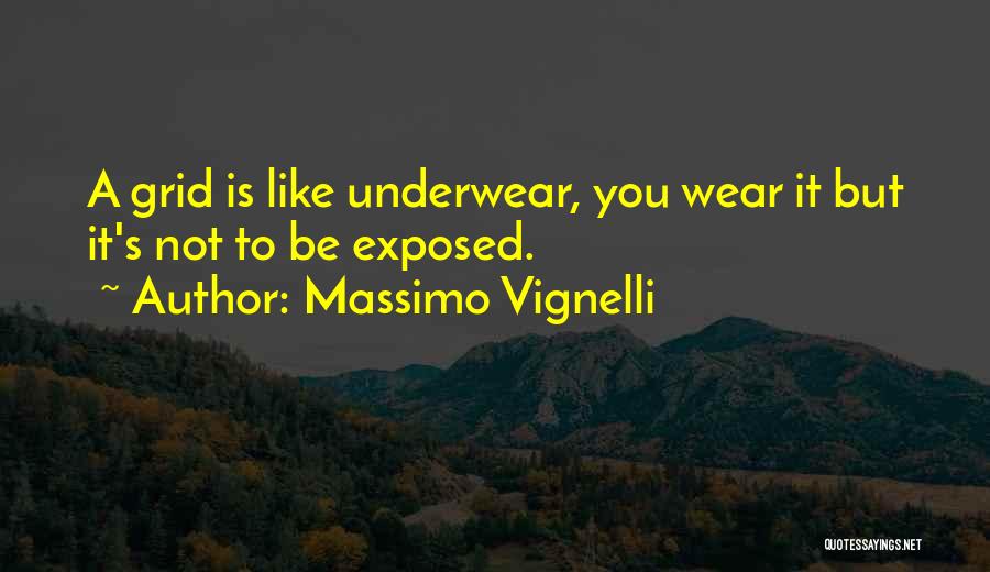Grid Quotes By Massimo Vignelli