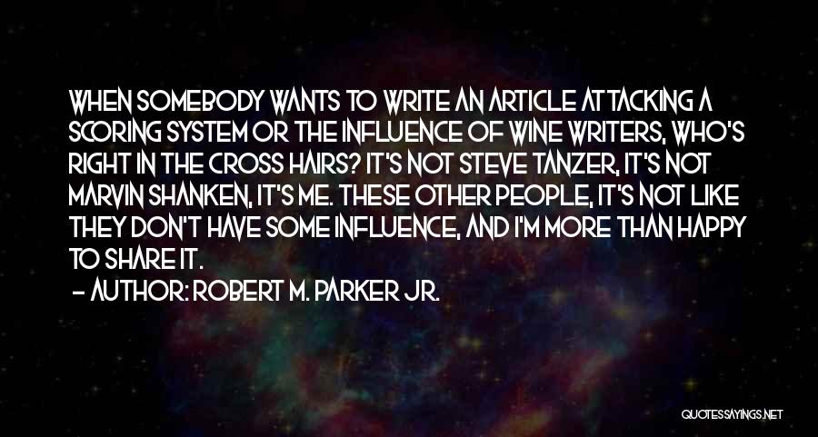 Grieder Zurich Quotes By Robert M. Parker Jr.