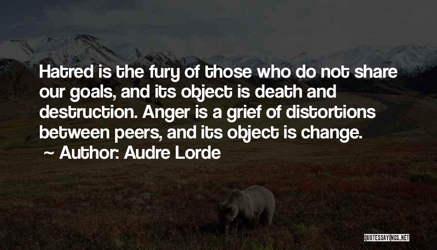 Grief And Anger Quotes By Audre Lorde