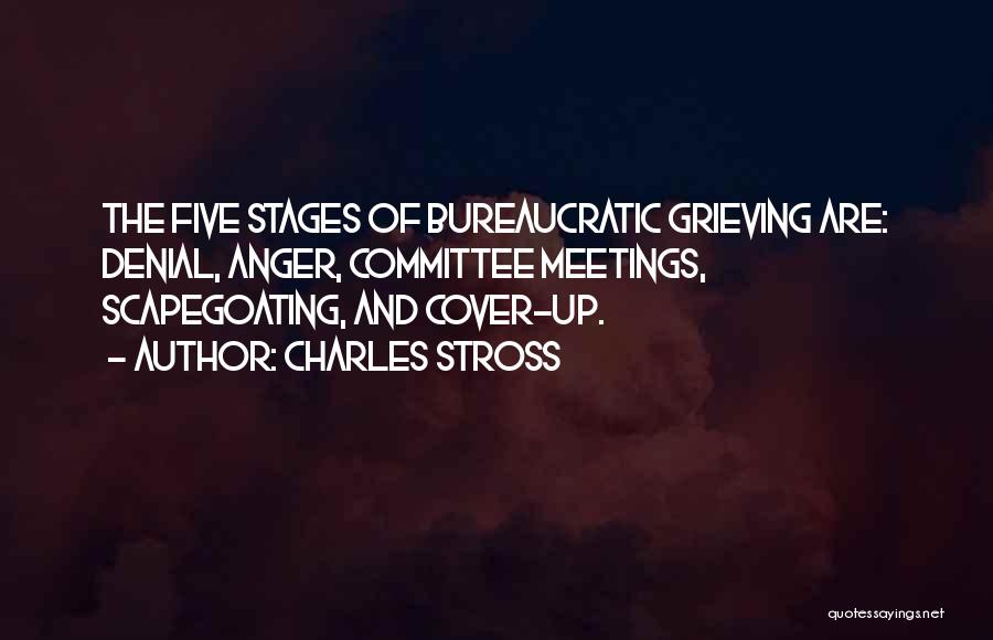 Grief And Anger Quotes By Charles Stross