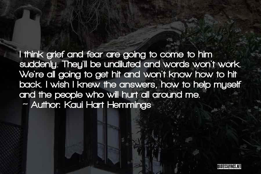 Grief And Anger Quotes By Kaui Hart Hemmings