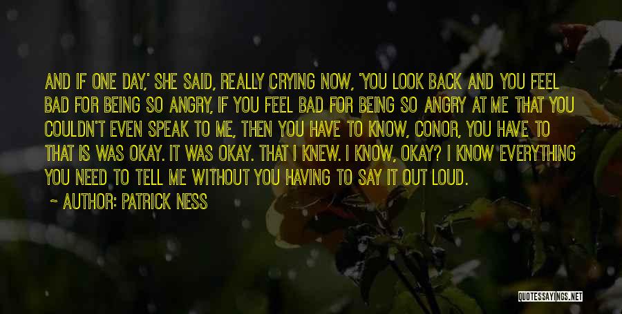 Grief And Anger Quotes By Patrick Ness