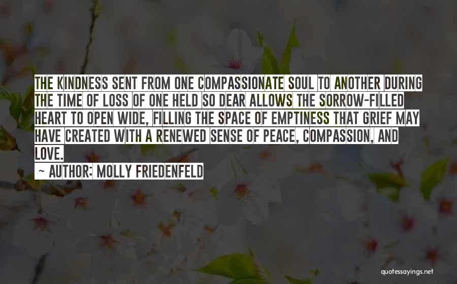 Grief And Loss Inspirational Quotes By Molly Friedenfeld
