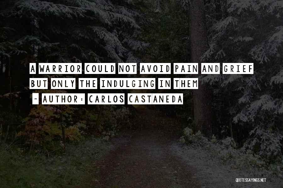 Grief And Pain Quotes By Carlos Castaneda