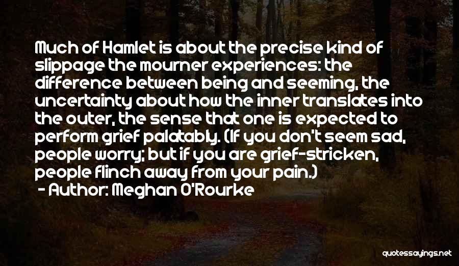 Grief And Pain Quotes By Meghan O'Rourke
