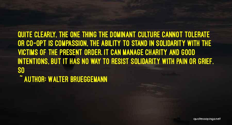 Grief And Pain Quotes By Walter Brueggemann