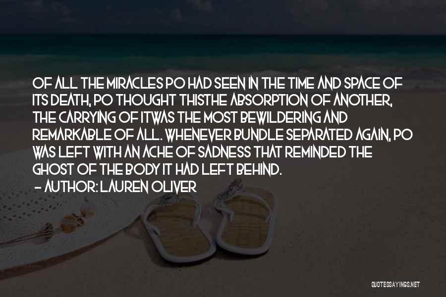 Grief And Sadness Quotes By Lauren Oliver