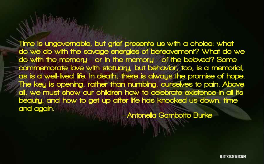 Grief Loss Suicide Quotes By Antonella Gambotto-Burke