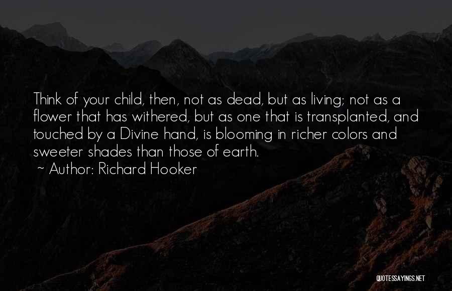 Grief Of A Child Quotes By Richard Hooker