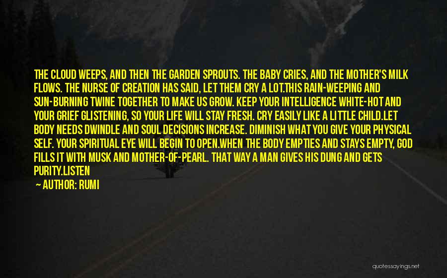 Grief Of A Child Quotes By Rumi