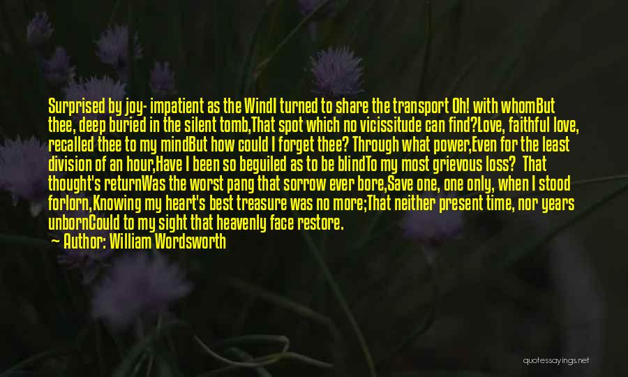 Grief Share Quotes By William Wordsworth