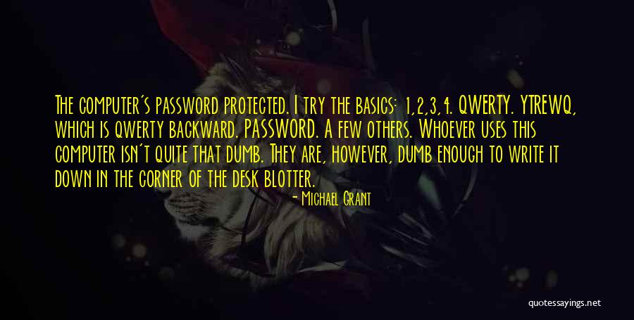 Grief Strucked Quotes By Michael Grant Grief Strucked Quotes By Michael Grant
