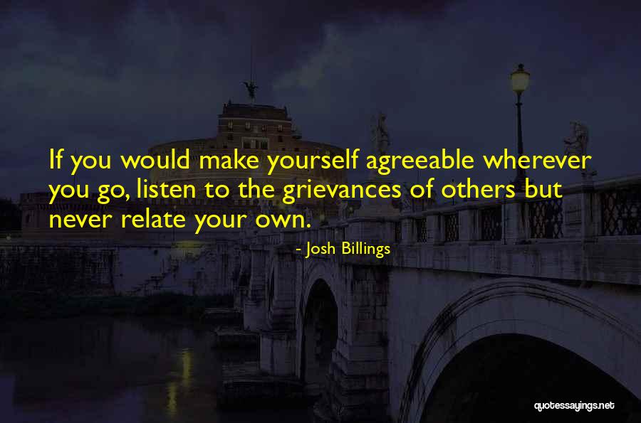 Grievance Quotes By Josh Billings Grievance Quotes By Josh Billings