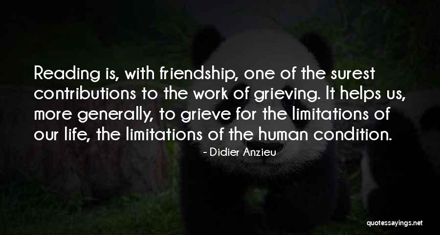 Grieving Friendship Quotes By Didier Anzieu Grieving Friendship Quotes By Didier Anzieu