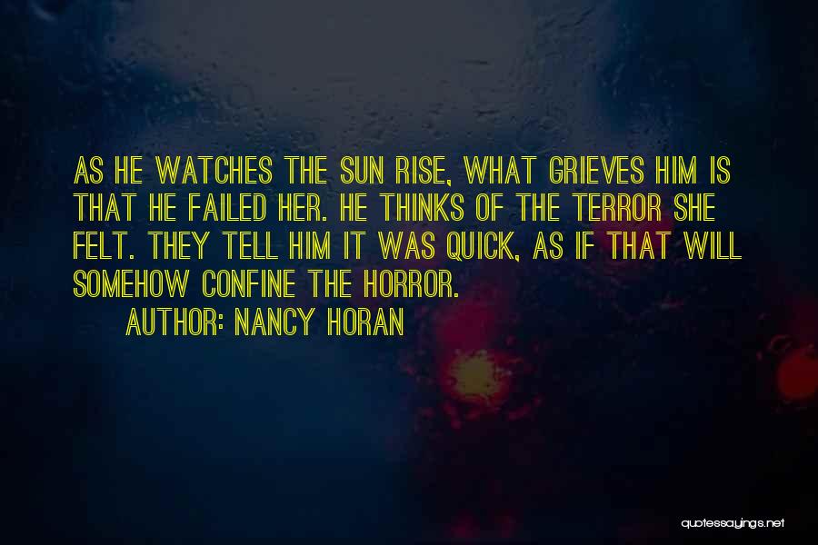 Grieving Over Death Quotes By Nancy Horan