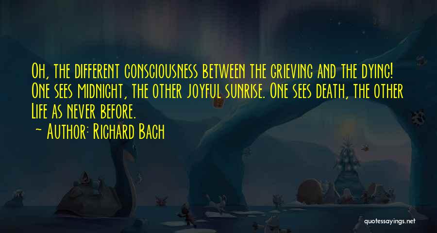 Grieving Over Death Quotes By Richard Bach