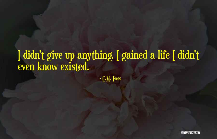 Grijo Quotes By C.M. Foss Grijo Quotes By C.M. Foss