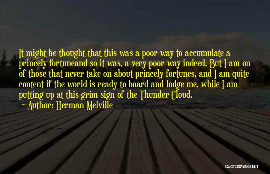 Grim Quotes By Herman Melville