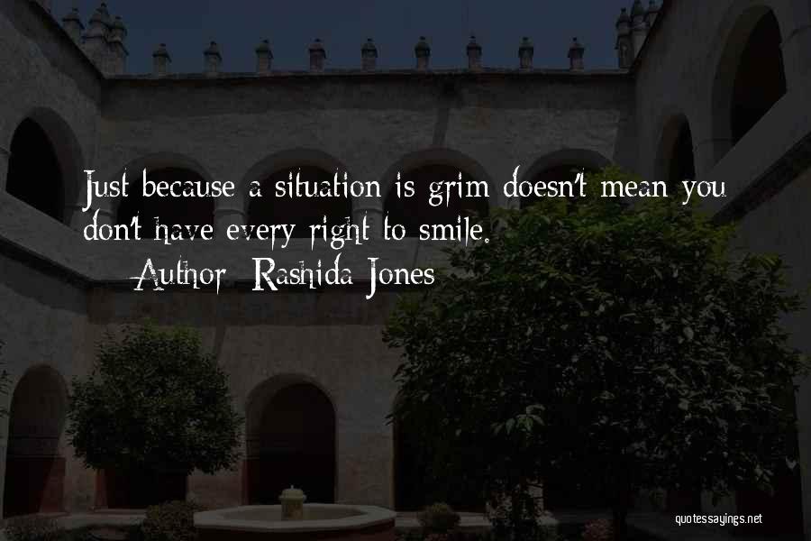 Grim Quotes By Rashida Jones