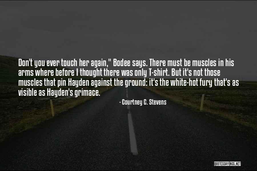 Grimace Quotes By Courtney C. Stevens Grimace Quotes By Courtney C. Stevens