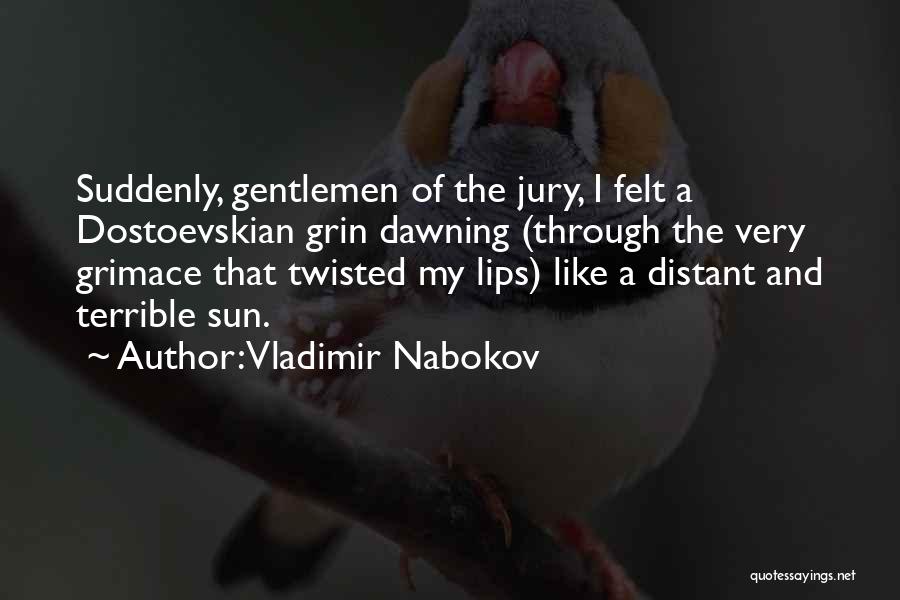 Grimace Quotes By Vladimir Nabokov