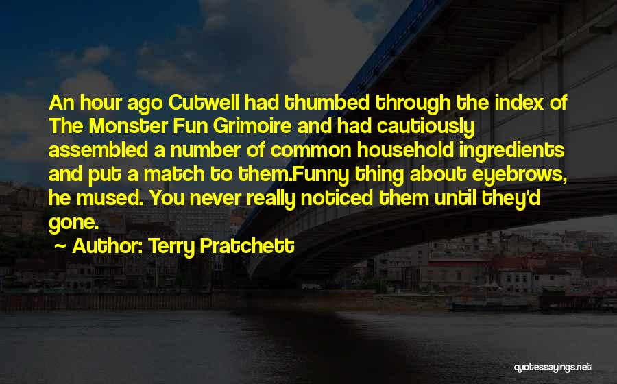 Grimoire Quotes By Terry Pratchett