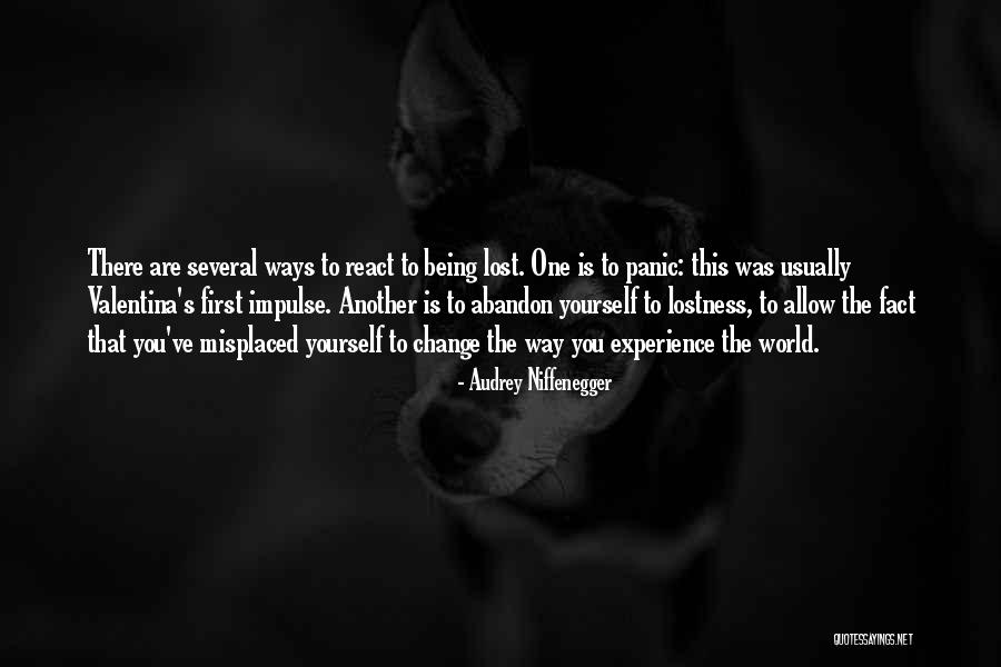 Grinbaum Owner Quotes By Audrey Niffenegger