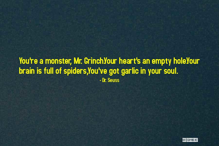 Grinch Heart Quotes By Dr. Seuss Grinch Heart Quotes By Dr. Seuss