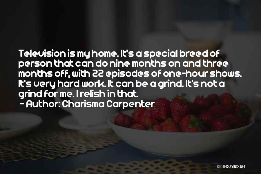 Grind On Quotes By Charisma Carpenter