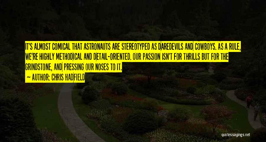 Grindstone Quotes By Chris Hadfield