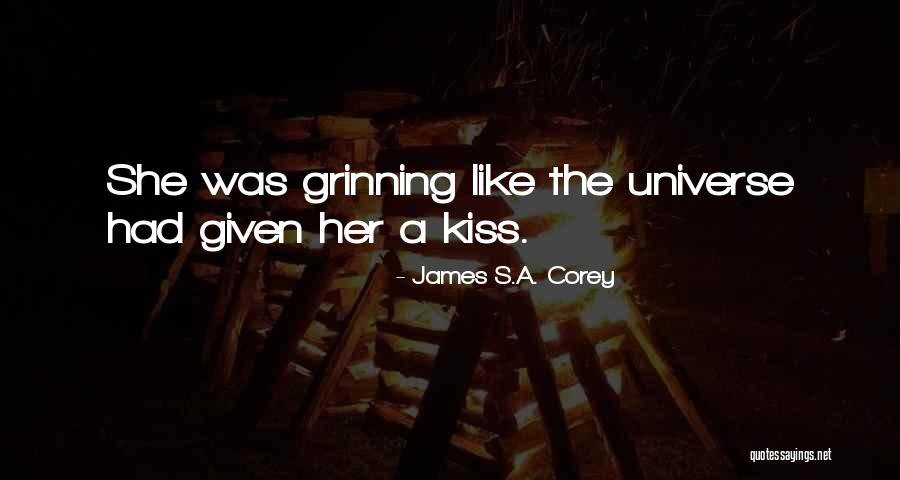 Grinning Like Quotes By James S.A. Corey Grinning Like Quotes By James S.A. Corey